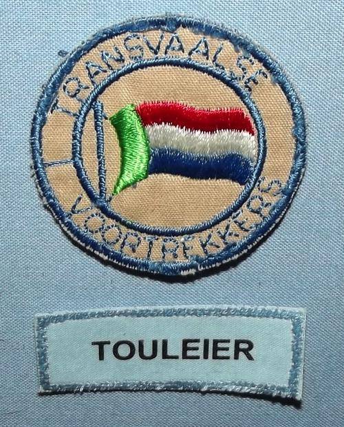 Old Transvaal Voortrekkers Cloth Badges