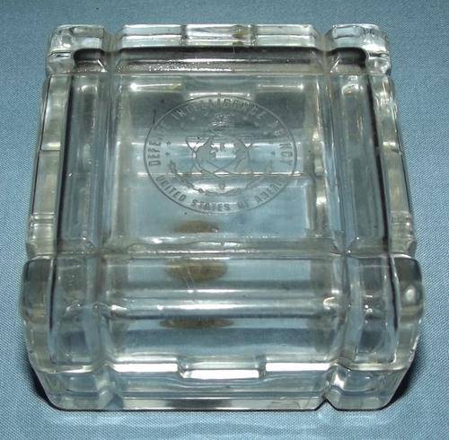 USA Defense Intelligence Agency Lead Crystal Trinket Box - Made in Italy