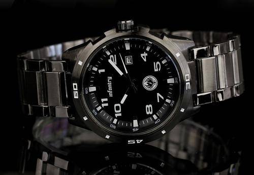 *FREE DELIVERY* INFANTRY MILITARY CO. Night Warrior Watch BOXED w/ GUARANTEE CARD