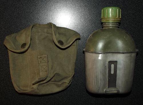 SADF Army Water Bottle + Cover + Fire Bucket