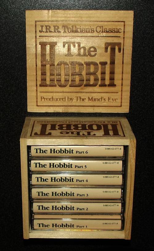 JRR Tolkien The Hobbit Audio Cassette 6 Piece Boxed Set
