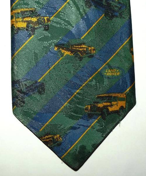 Old Land Rover Advertising Tie