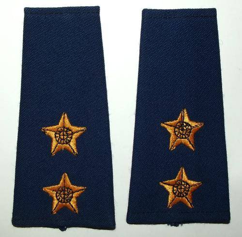 SAP Police Lieutenant Shoulder Ranks