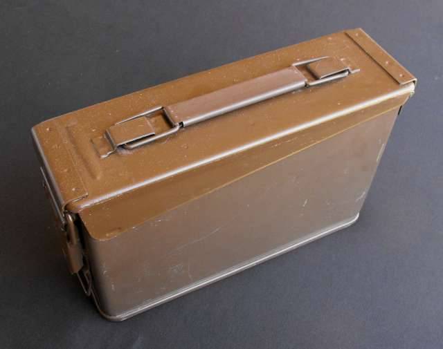 SADF 7,65mm LMG  NUTRIA METAL BELT AMMO BOX