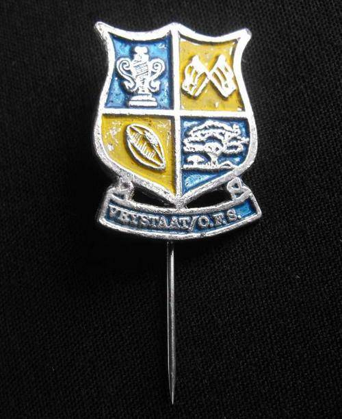 OLD ORANGE FREE STATE RUGBY LAPEL STICK PIN BADGE