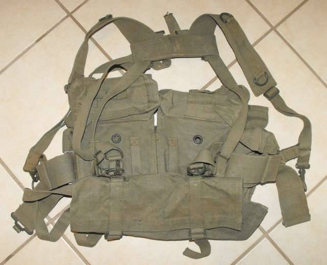 SADF ARMY WEBBING KIDNEY POUCHES