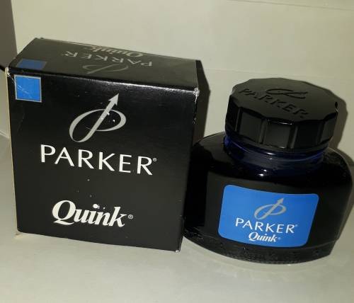 Parker 61 Flighter Deluxe Fountain Pen - Mark III, 14k Nib Plus Parker Ink