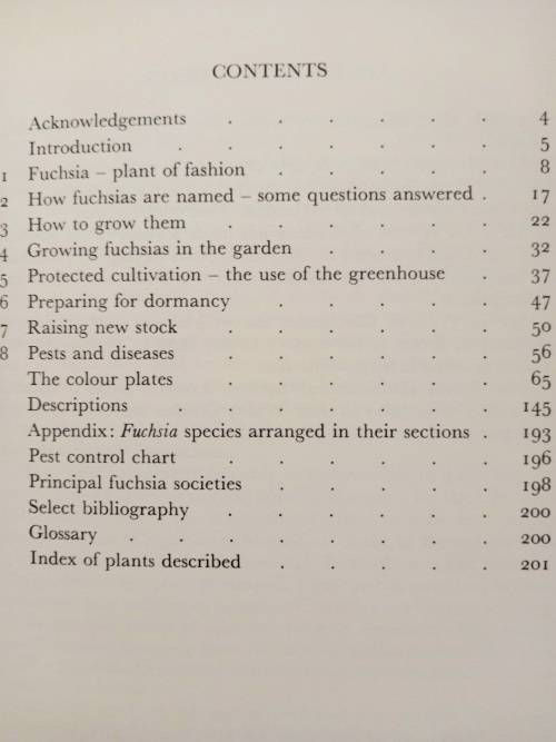 FUCHSIAS IN COLOUR. Hardcover by Brian and Valerie. Proudley