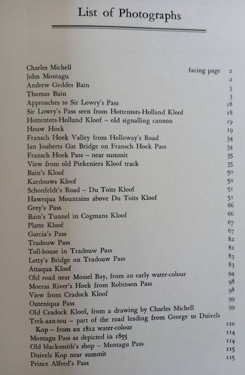 So High the Road ~Jose Burman ~ Mountain Passes of the Western Cape