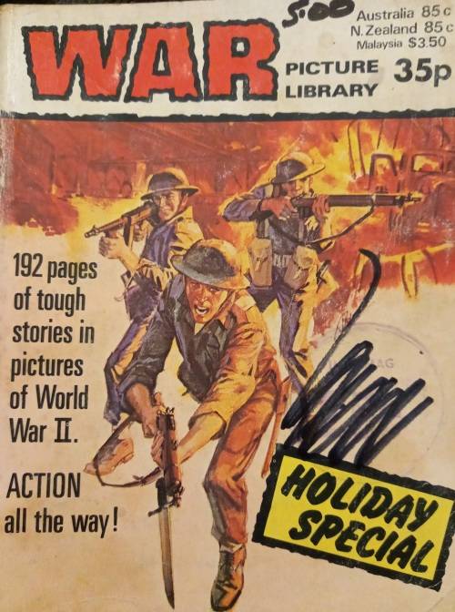 10 War Picture & Battle Library Holiday Editions 1970s