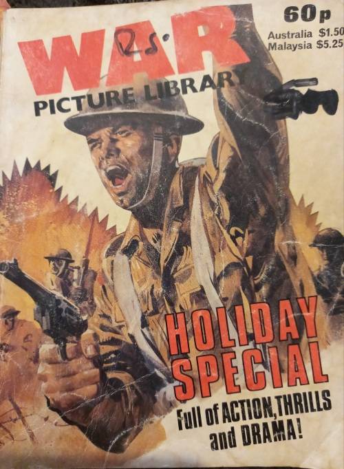 10 War Picture & Battle Library Holiday Editions 1970s