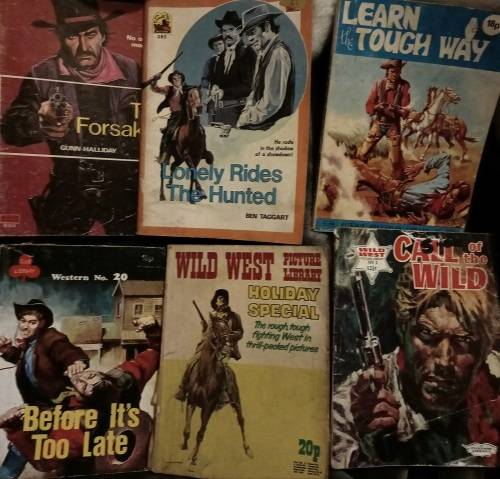 15 Western Comics & reading comics