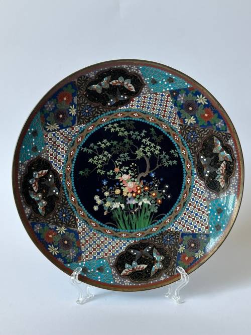 Cloisonné Plates (Pair)
