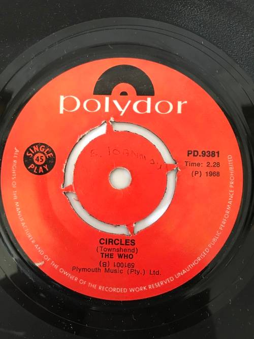 Rollings Stones,The Who,ChicargoandThe Byrds 7 singles(5)