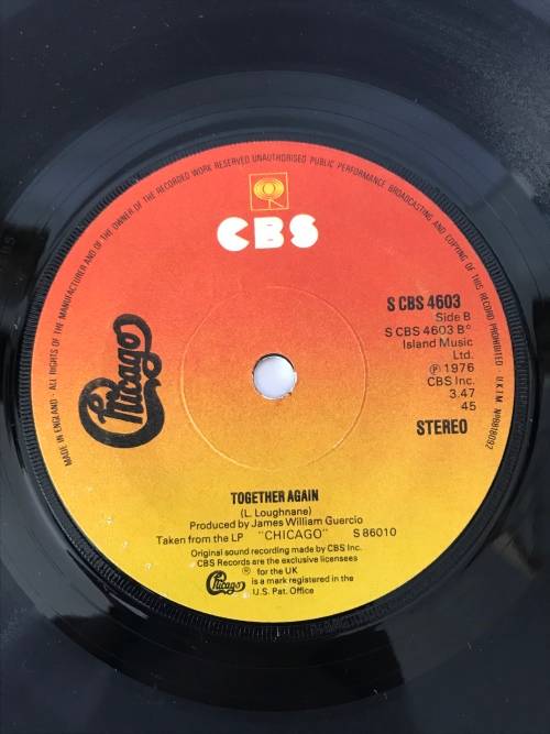 Rollings Stones,The Who,ChicargoandThe Byrds 7 singles(5)