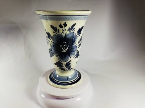 Delt Blue Vase 14 cm