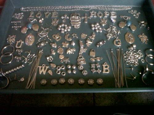 Metal mix with 2mm chain 1mt