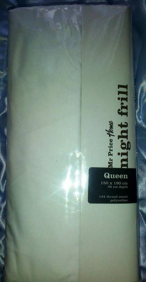White queen size night frill