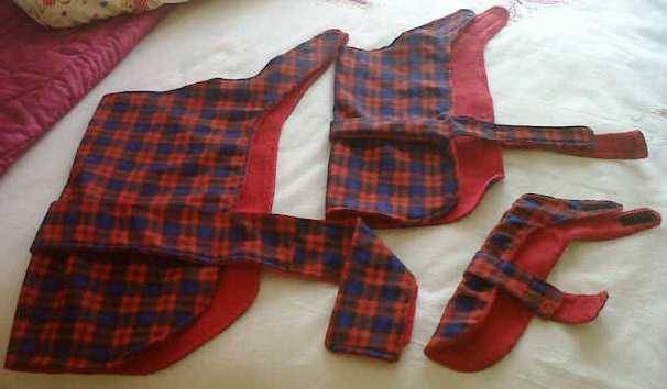 Polar fleece dog jacket/jersey for JAMLINK