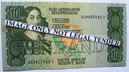 SA R10.00 note CL Stals 1rd issue - Serial No.AG9407142C.- see photo's.