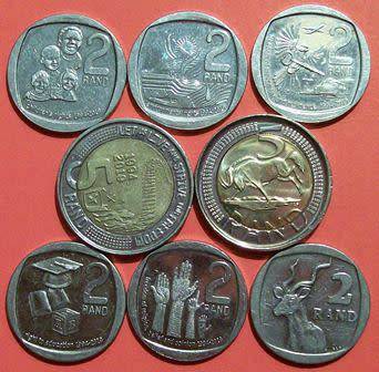 2019 x 2 R5.00 and 6 x R2.00 coins - See description and photo`s.