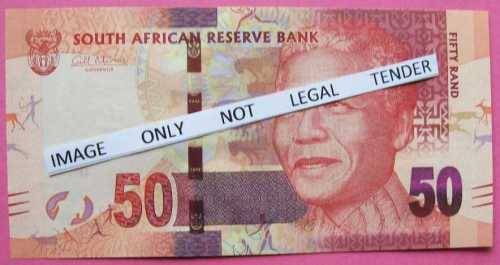 Gill Marcus - 3 X R50.00  notes - Serial No`s : AB 3634858C, AM6090112C & EJ5339482C. See photos.
