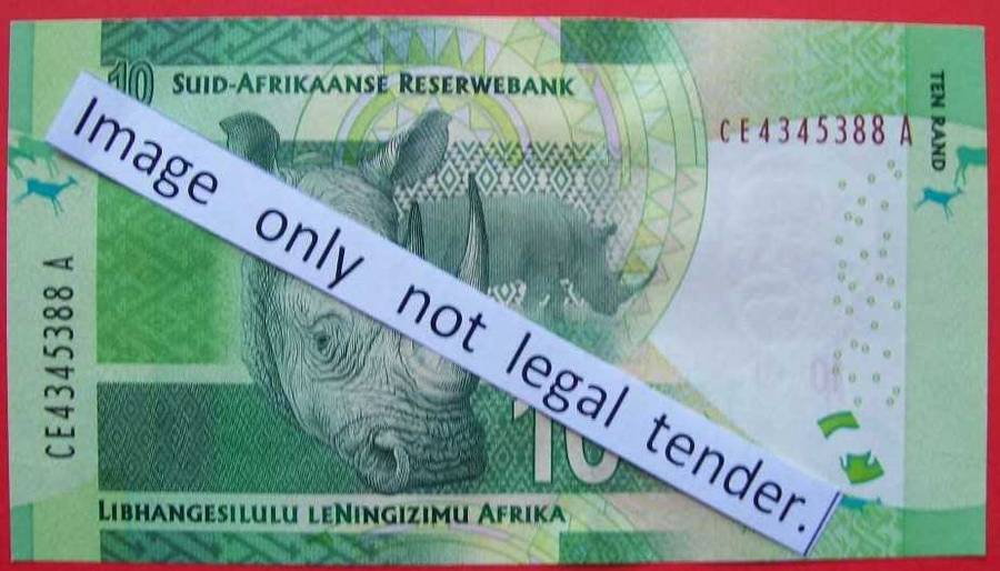 Gill Marcus - 3 X R10.00  notes - Serial No`s :AQ4343582A, CE4345388A & AJ8303718A. See photos.