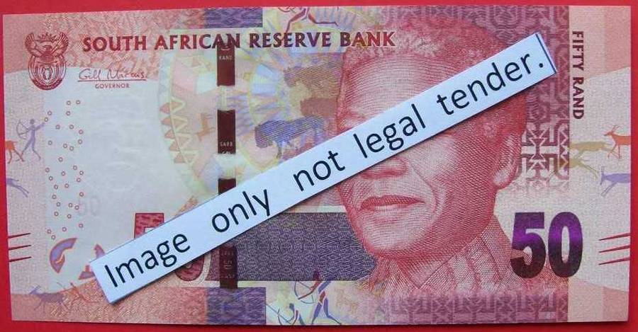 Gill Marcus - 3 X R50.00 notes - Serial No`s, BA3679432C, EJ5339484C & AH2006965C . See photos.