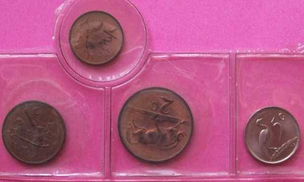 RSA: 1970 -50c, 20c,10c, 5c, 2c & 1c- circulated coins.  Only 24050 20c minted. See photos below.