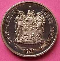 RSA: 1971 - 20c, and 10c nickel coins. See photos below.