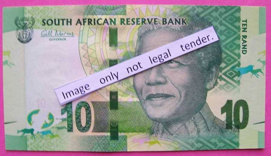 Gill Marcus - 3 x R10.00 Notes - Serial No's: BD8121418A, CE4345387A & AJ8303719A