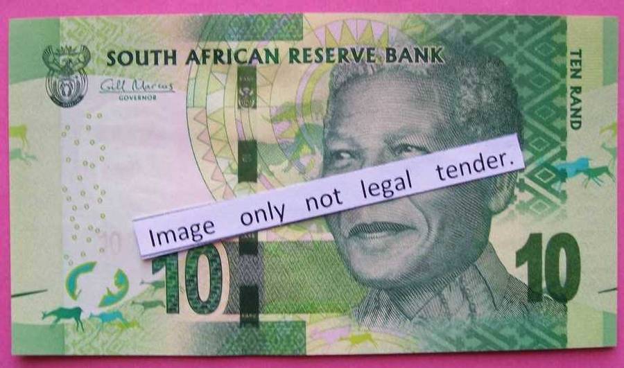 Gill Marcus - 3 x R10.00 Notes - Serial No's: BD8121418A, CE4345387A & AJ8303719A