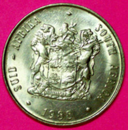 1988 S.A. Nickel Rand. Judge coin by photo.