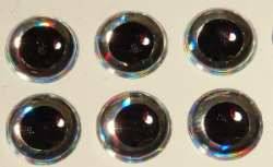 3D fish eyes (50) Fly fishing/ Fly tying