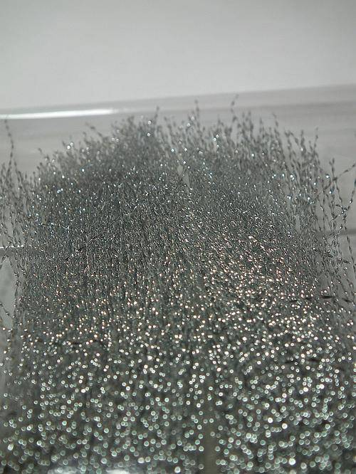 Krystal flash - Solid Silver - Fly fishing/Fly tying