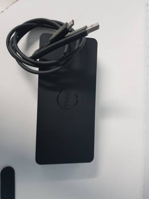 DELL D6000 Docking Stations with USB 3.0 Cable (3.1 Gen 1) Type C Black (USB Type-A, USB Type-C
