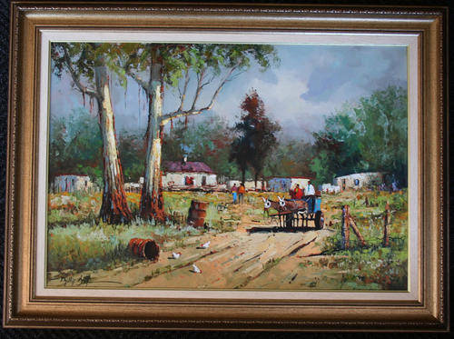 Large Oil Painting - Phillip Brits