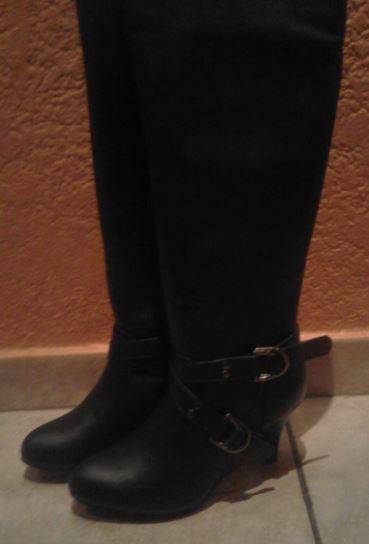 Brand New Black Boots- Size 6 - Leather