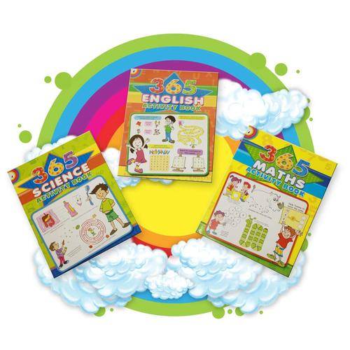 Science, Maths and English Activity Book Bundle