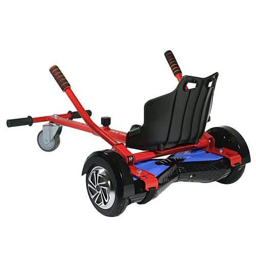 Adjustable Hoverboard Kart Seat Attachment Holder Accessory for 6.5"8"10"(Not Included Balance Board