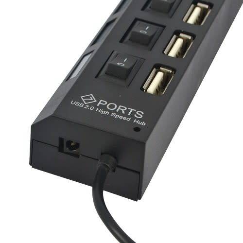 USB 2.0 Hub - 7 Port USB Hub