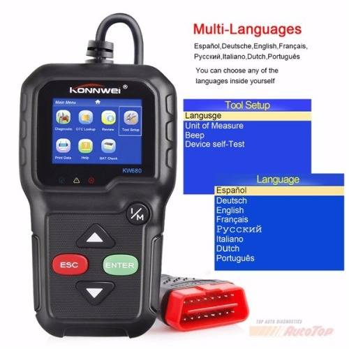 SCANNERS-KONNWEI KW680