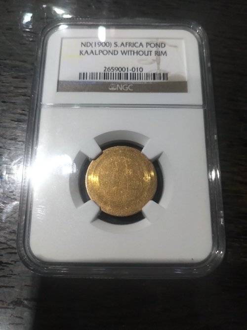 ND(1900) S.AFRICA POND KAALPOND WITHOUT RIM NGC
