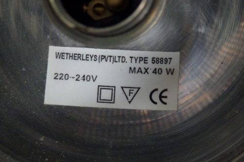 TWO FABULOUS WETHERLEYS OUTDOOR/ STREET WALL LIGHTS IN AWESOME CONDITION bid/light