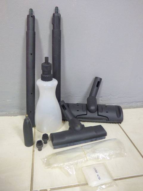 AN AWESOME GENESIS STEAM CLEANER & ALL ATTACHMENTS, A DREAM TO HAVE IN THE HOME!!