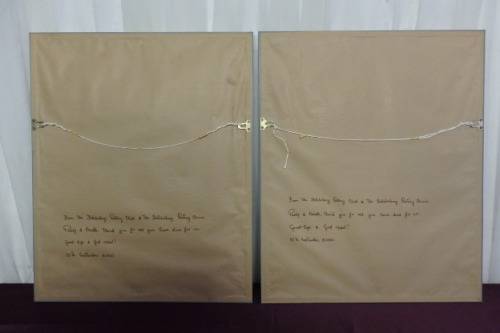 TWO BEAUTIFUL FRAMED "FAY ANDERSON" BOTANICAL FLOWERS WATER COLOUR PRINTS bid/print