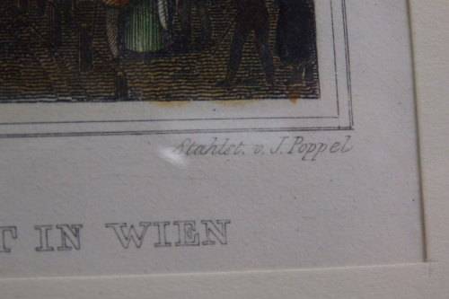 4x GORGEOUS VINTAGE PRINTS OF EUROPEAN CITIES IN THE 1800's BY 19th CENTURY ARTISTS bid/print