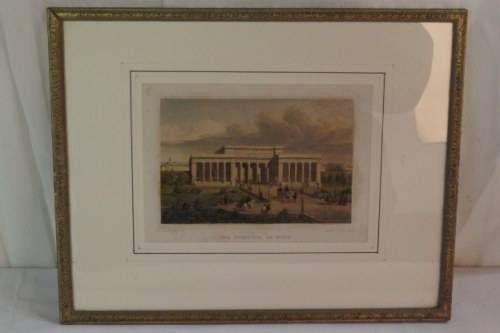 4x GORGEOUS VINTAGE PRINTS OF EUROPEAN CITIES IN THE 1800's BY 19th CENTURY ARTISTS bid/print