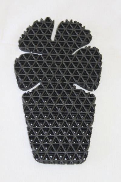 2x PAIRS OF HARLEY DAVIDSON LIGHTWEIGHT BODY ARMOR PADS: FOR JACKETS BACK, ELBOW & SHOULDER bid/pair