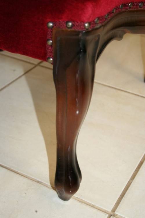 TWO SPECTACULAR ANTIQUE VICTORIAN ROSEWOOD LADIES PARLOUR CHAIRS w/ DEEP BUTTON DETAILING bid/chair